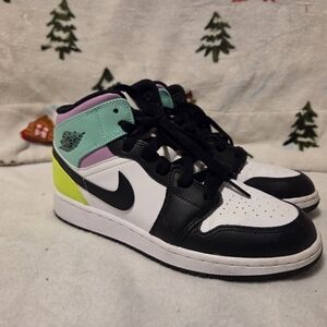 Multicolor High-Top Sneakers